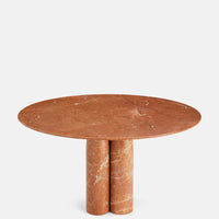 MIRRA DINING TABLE | ROSSO ALICANTE MARBLE