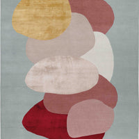 The Rug Company Future Forms Gem Handknotted Wool & Silk Rug