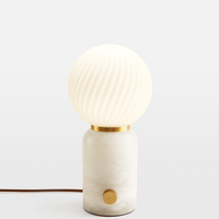 Soho Home Alabaster Swirl Table Lamp