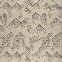 The Rug Company Kelly Wearstler Brink Ivory Handknotted Silk Rug