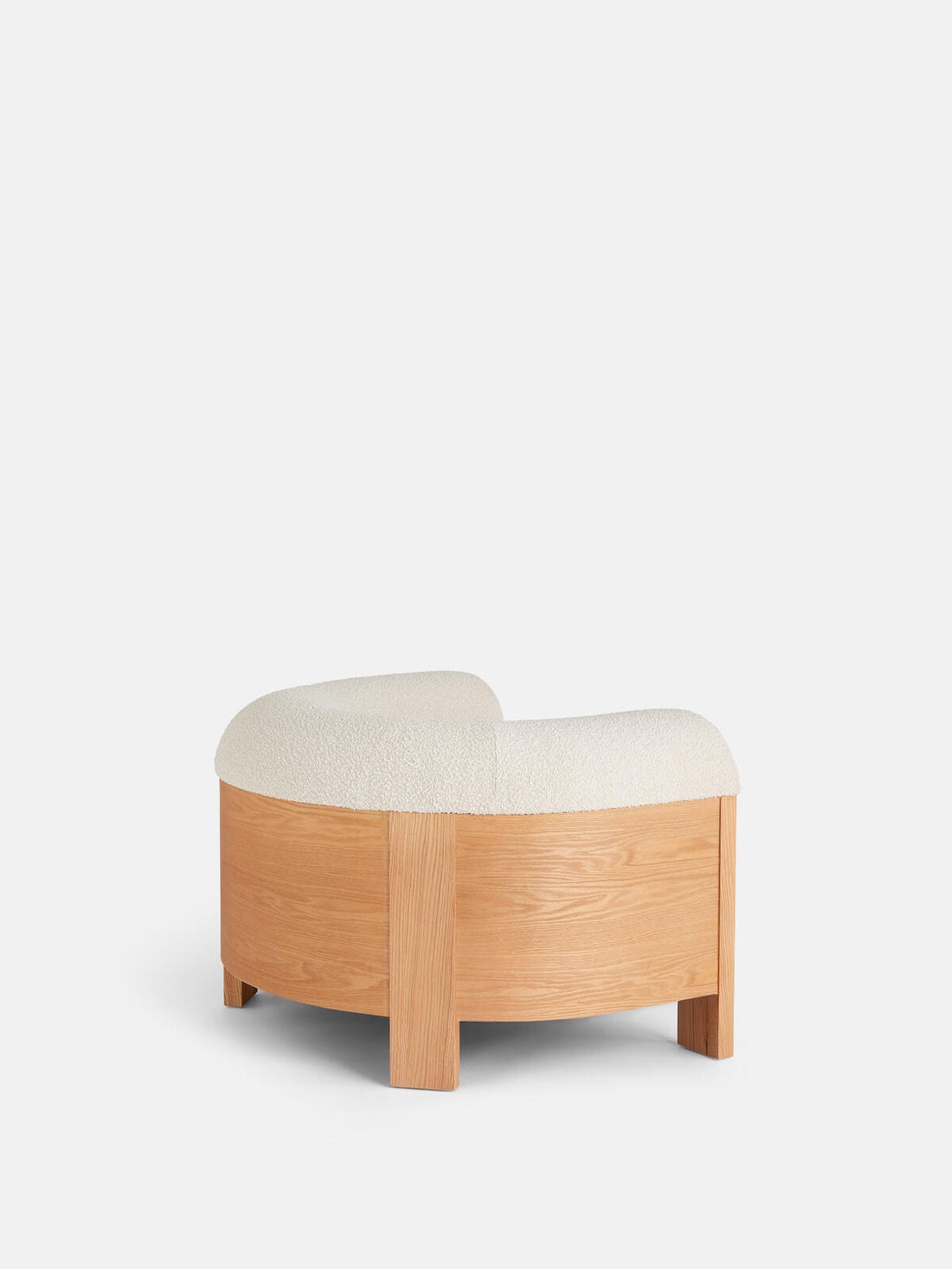 ELDON ARMCHAIR | OAK BOUCLE NATURAL