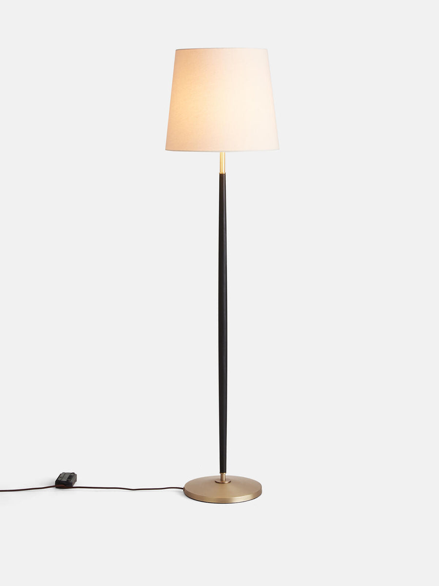 BECKETT LEATHER FLOOR LAMP