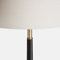 BECKETT LEATHER FLOOR LAMP