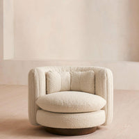 VIVIENNE ARMCHAIR | BOUCLE NATURAL