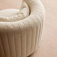 VIVIENNE ARMCHAIR | BOUCLE NATURAL