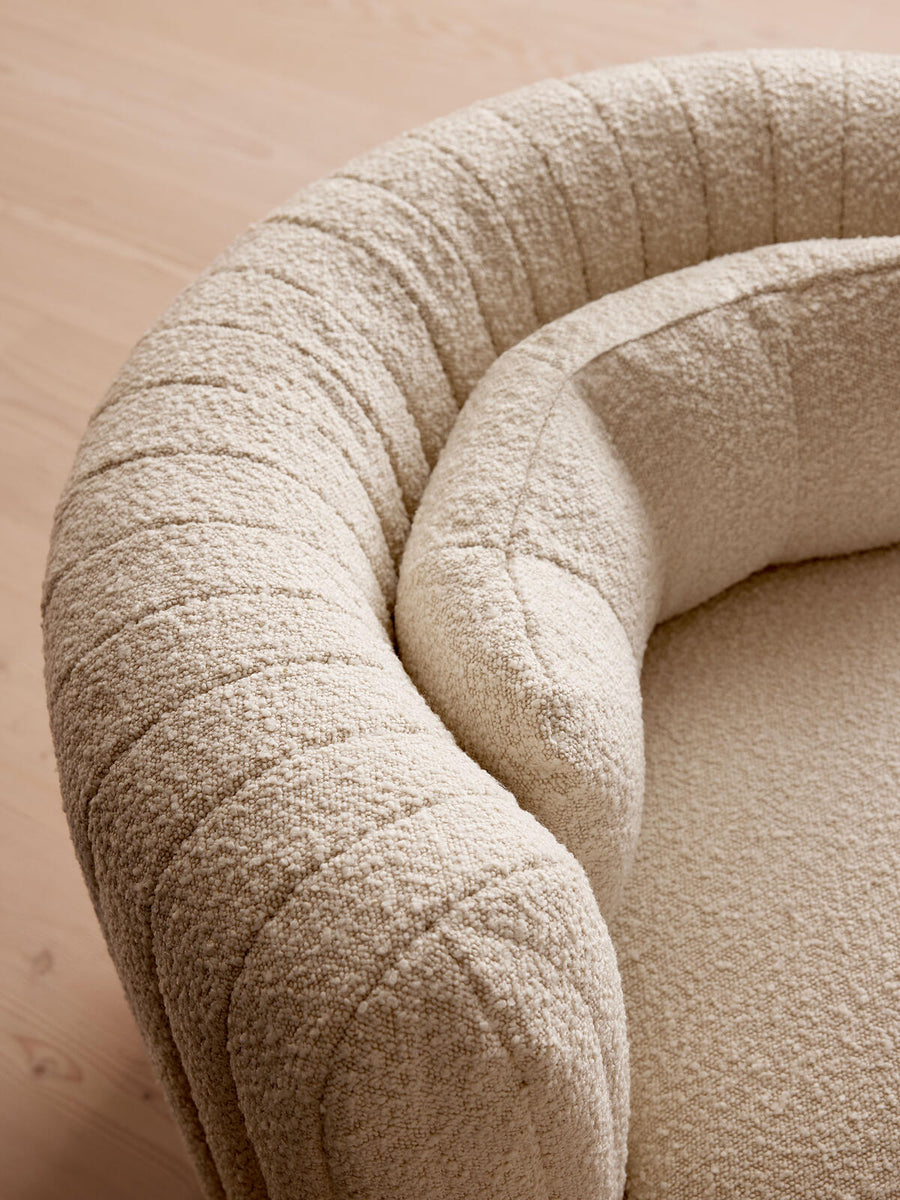 VIVIENNE ARMCHAIR | BOUCLE NATURAL