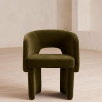 MORRELL CHAIR | OLIVE VELVET