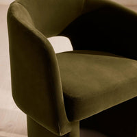 MORRELL CHAIR | OLIVE VELVET