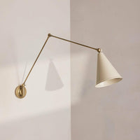 VINCENT WALL LIGHT | PANTONE CREAM