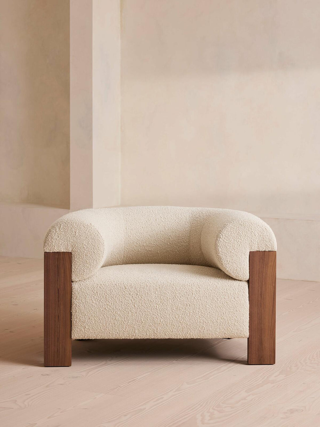 ELDON ARMCHAIR | WALNUT BOUCLE NATURAL