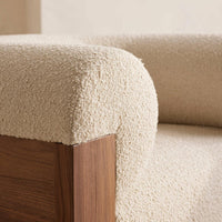 ELDON ARMCHAIR | WALNUT BOUCLE NATURAL