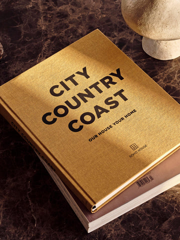 Soho home City Country Coast book
Hardback publication. Linen-bound cover. Recipes, cocktails, Soho House interiors.