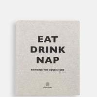 Soho Home Eat Drink Nap book
Hardback publication. Linen-bound cover. Recipes, cocktails, Soho House interiors.