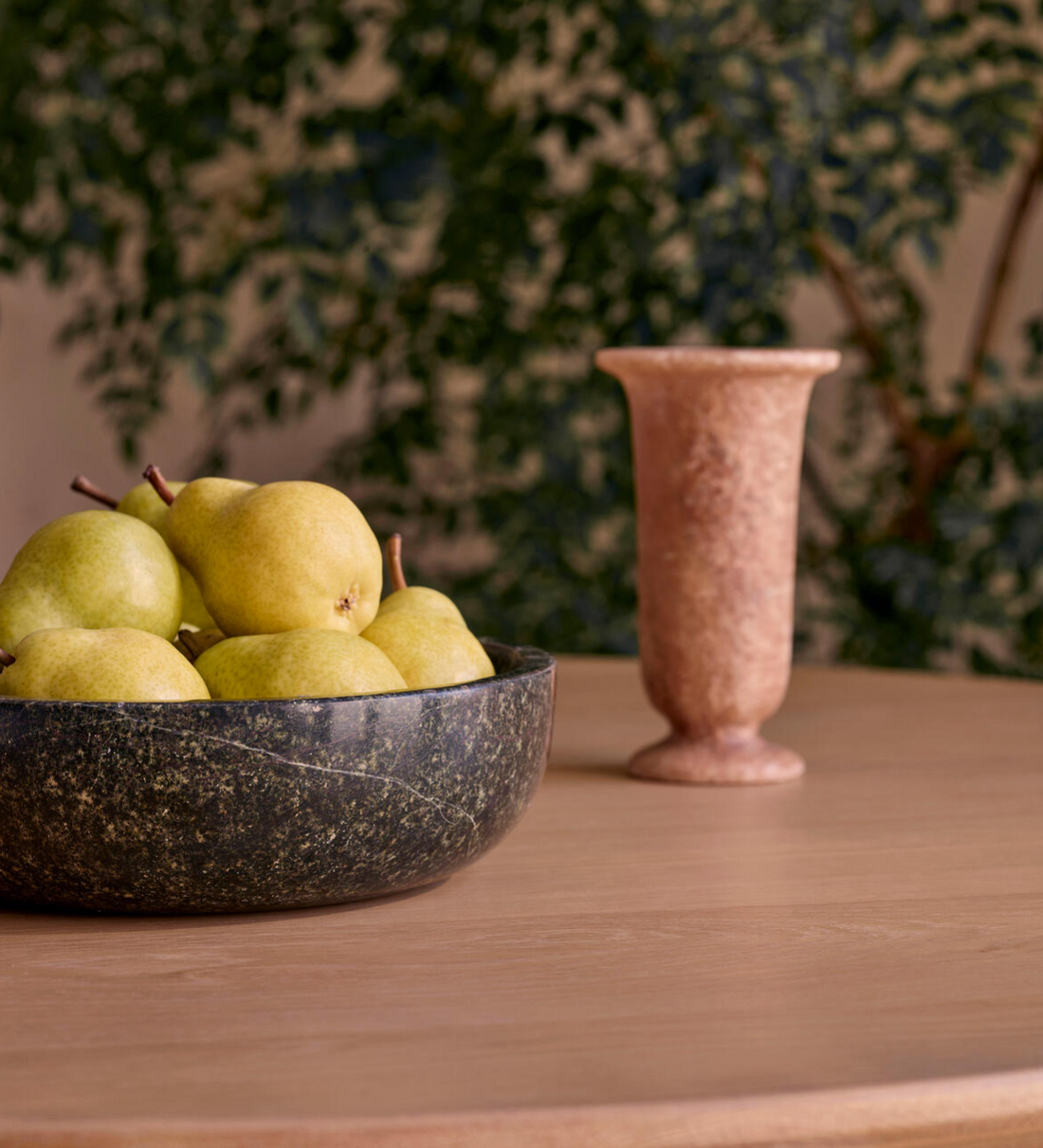 MOWBRAY MARBLE SERVING BOWL | GREEN