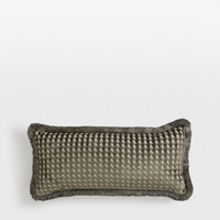 Soho Home Charis Oblong Velvet Charcoal