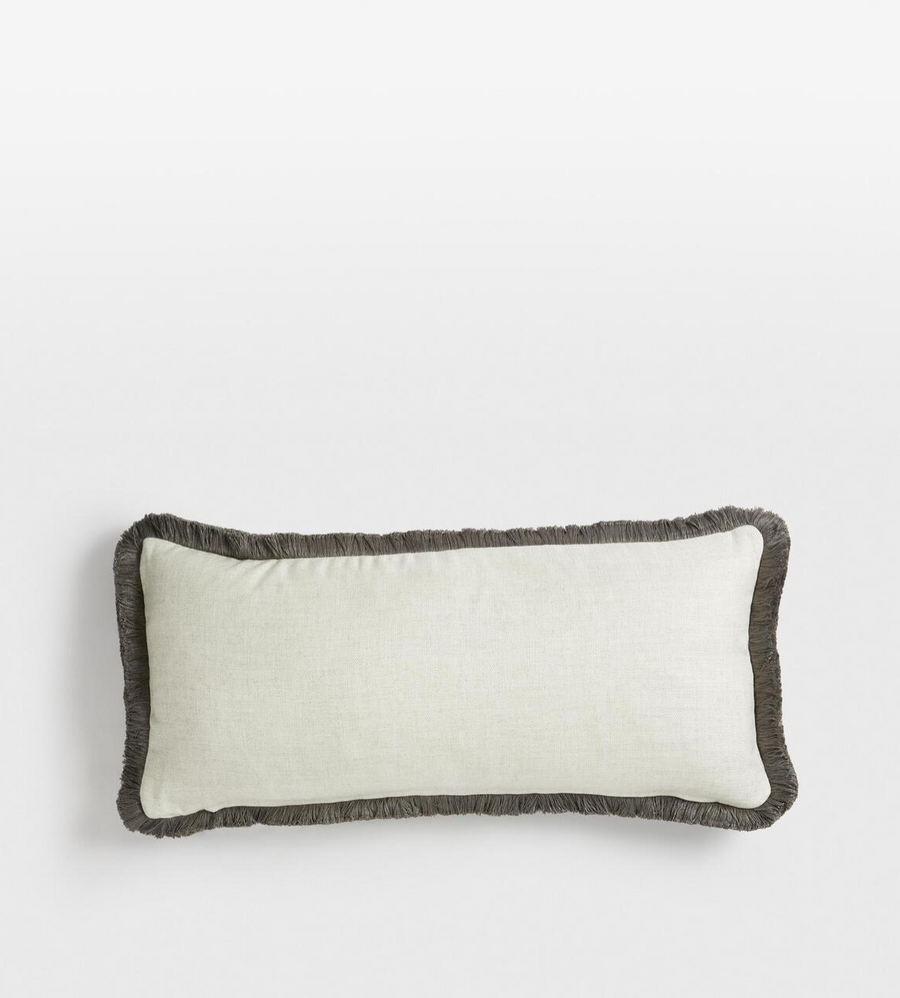 Soho Home Charis Oblong Velvet Charcoal