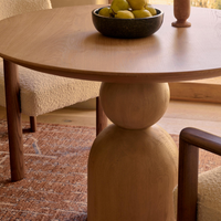 Soho Home Lowden Round Oak Dining Table