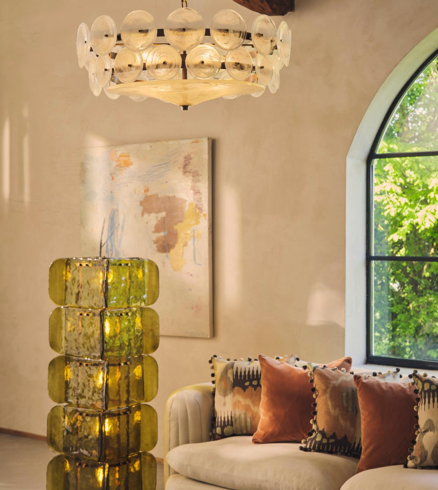 LORENZO CHANDELIER | WHITE