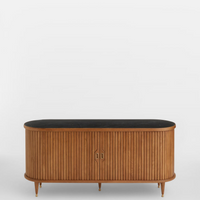 NORA TAMBOUR SIDEBOARD | BLACK MARQUINA MARBLE