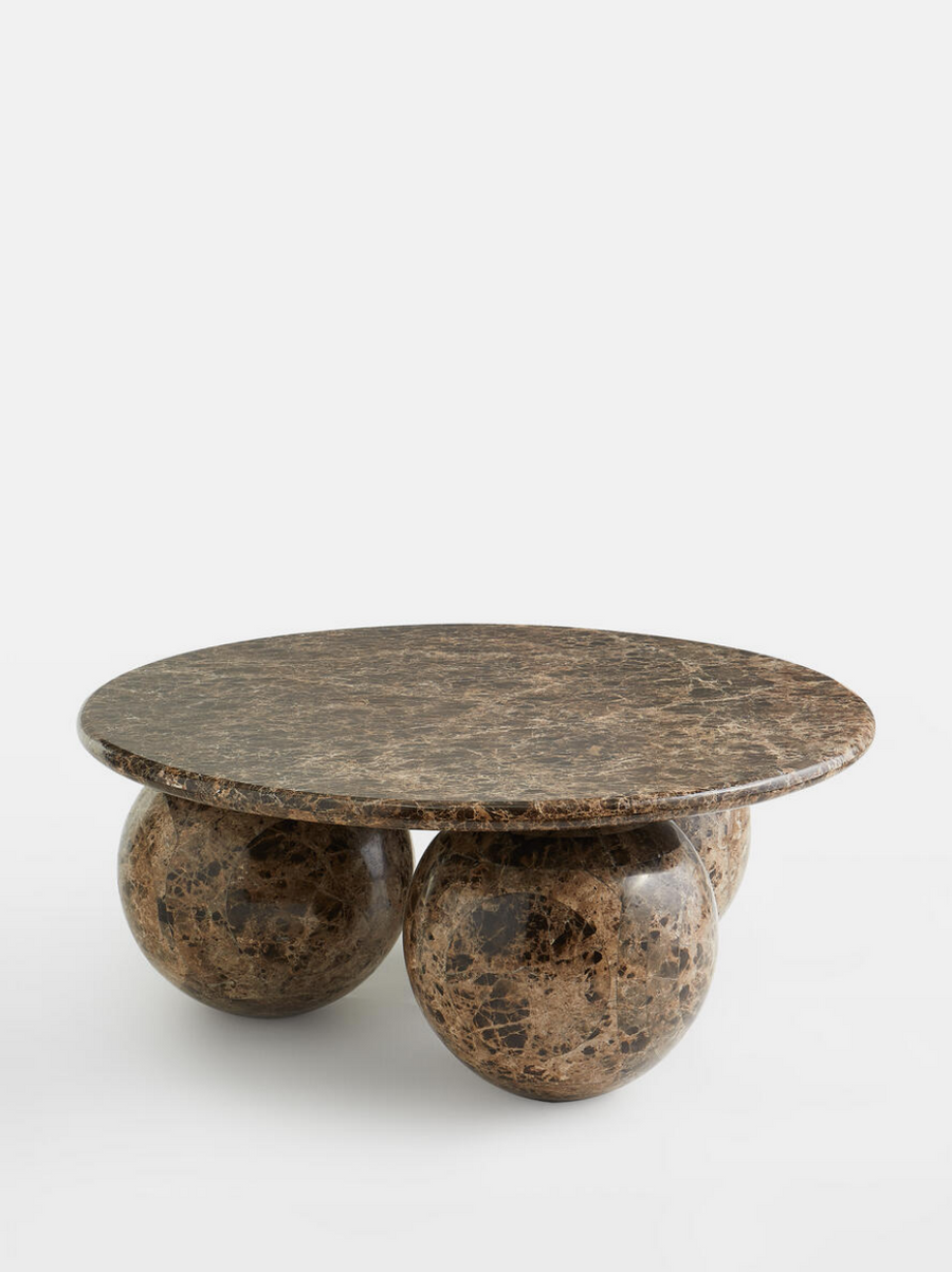 OXLEY COFFEE TABLE | DARK EMPERADOR MARBLE