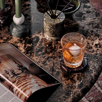 OXLEY COFFEE TABLE | DARK EMPERADOR MARBLE